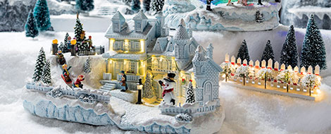 Des décors pour tous les villages de Noël