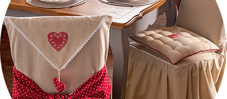 housse de chaise de salle a manger