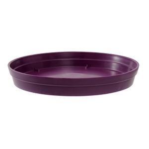 Soucoupe à pot collection toscane - Diamètre 34 cm - Violet prune