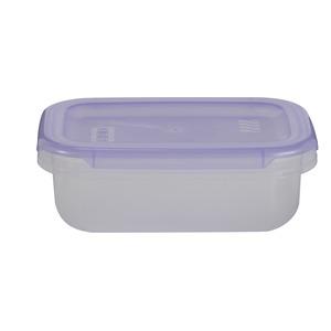 Boîte alimentaire - 0,6 L - 17 x 11 x 6 cm - Violet