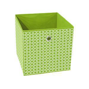 Panier cube - Tissu non tissé - 28 x 28 x H 28 cm -Différents coloris