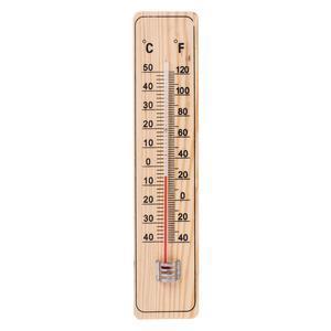 Thermomètre en bois - H 22 cm - CULTIVA