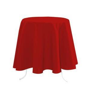 Nappe rectangulaire - 100 % Polyester - 148 x 300 cm - Rouge