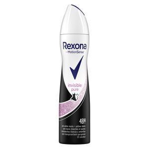 Déodorant spray invisible Pure - 200 ml - REXONA