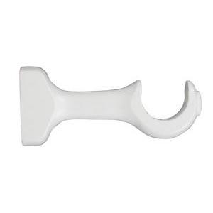2 Supports ouverts simples - ø2,8 cm - Blanc