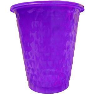 30 gobelets jetables en plastique - 25 cl - Violet