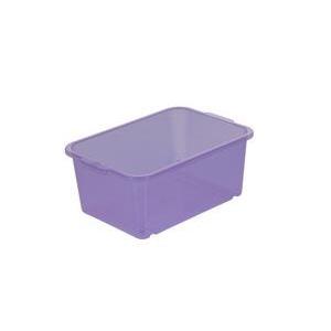 Mini box de rangement en plastique - 2,8 litres - Différents coloris