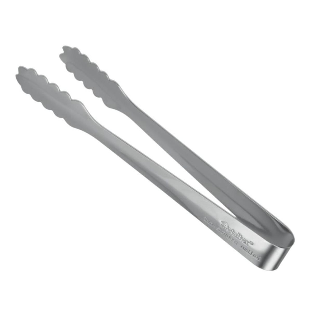 Pince à glaçon ou sucre - Acier inoxydable - 12 cm - Gris