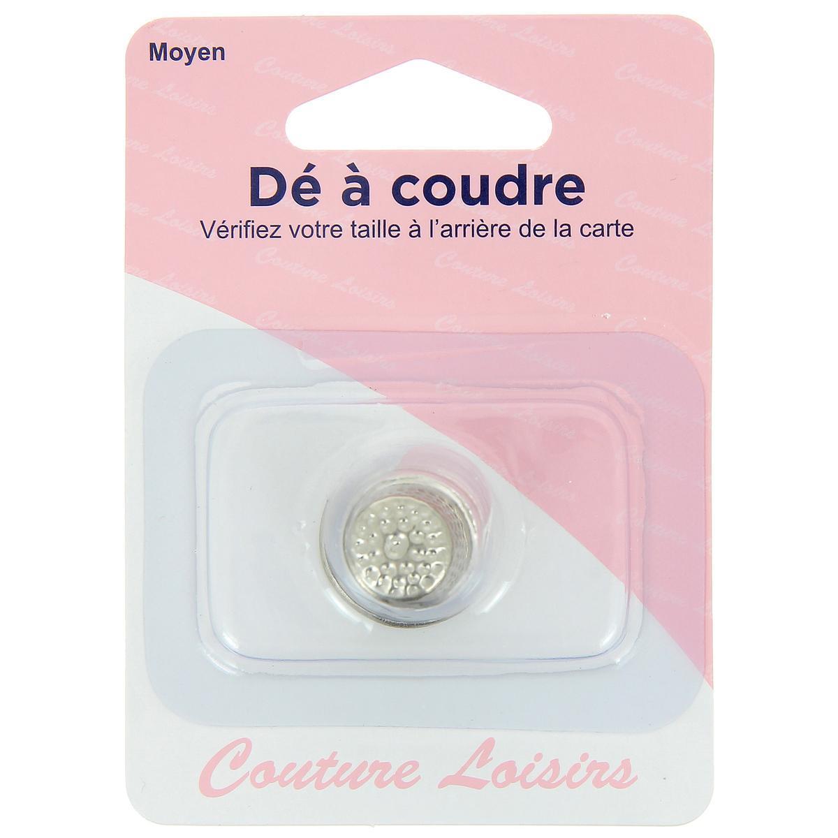 Dé à coudre - - Taille M - Gris