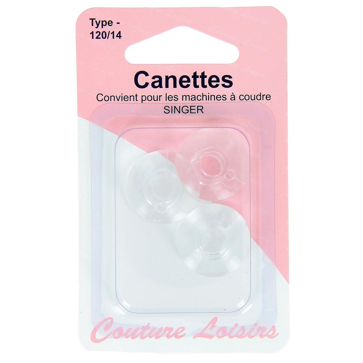 Canettes - Plastique - Type 120 - Transparent