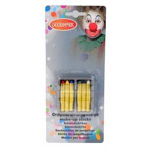 6 crayons de maquillage gras - Multicolore