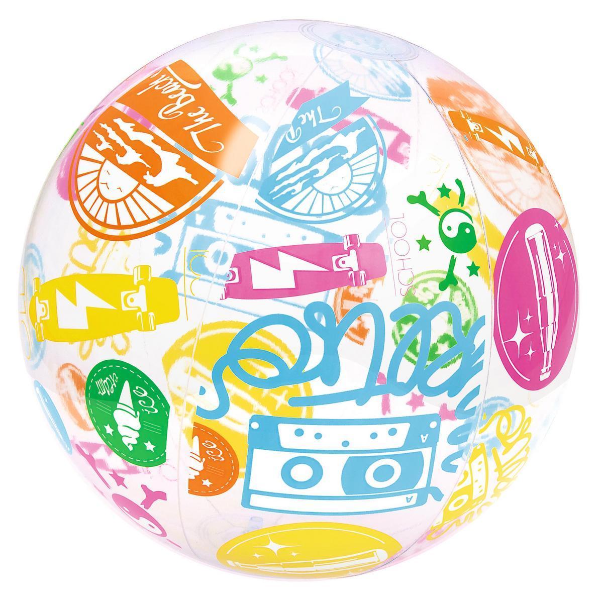 Ballon de plage - PVC - Ø 41 cm - Différents modèles