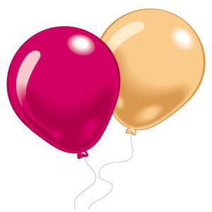 Lot de 10 ballons fashion - Latex - 25 cm - Multicolore