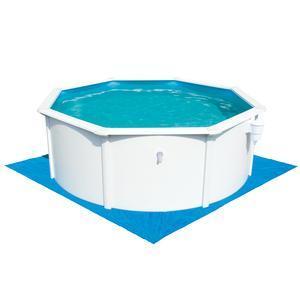 Tapis de sol spécial piscine autoportante ou tubulaire - 366 x 366 cm - Bleu - BESTWAY