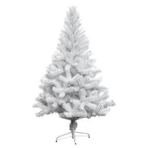 Sapin de Noël en plastique - Hauteur 180 cm - Blanc
