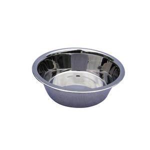 Gamelle - Inox - Diamètre 21 cm - Gris