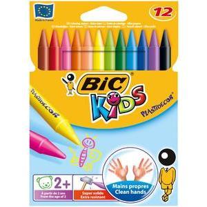 12 crayons Plastidecor