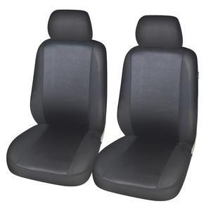 2 housses pour sièges auto avant - 10 x 27 x 26 cm - Noir