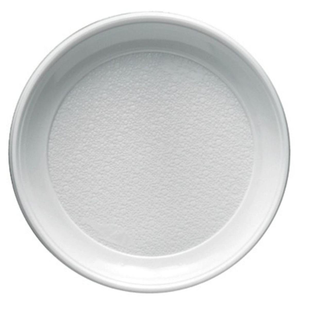Lot de 24 assiettes - 38 x 38 cm - Pure Ouate de cellulose - Blanc