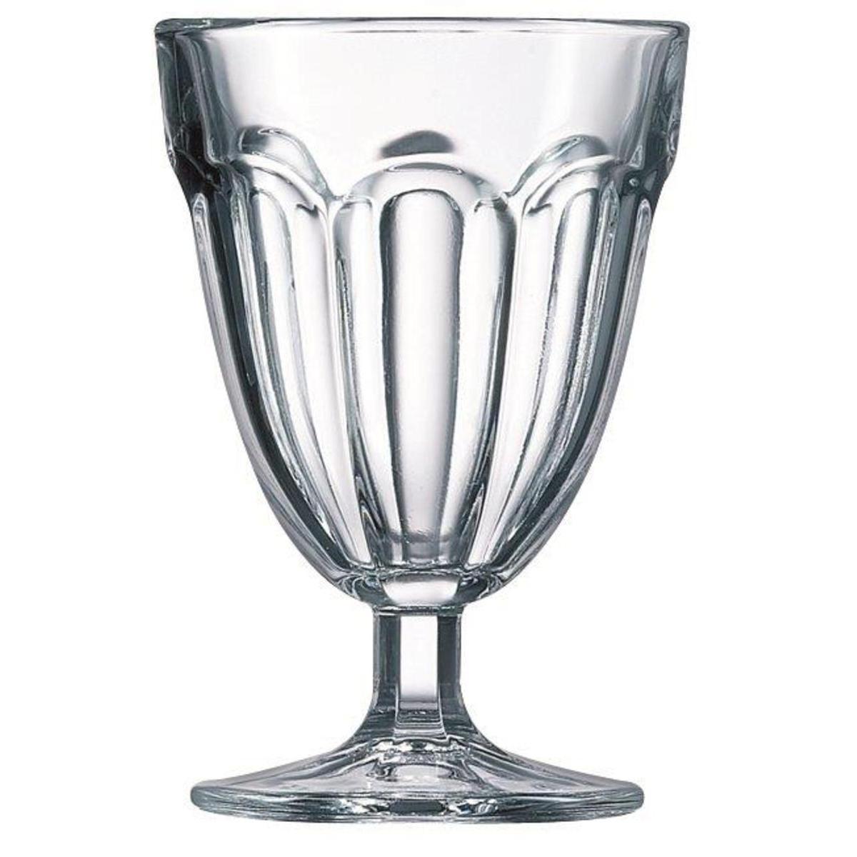 3 verres à pied Roman - 14 cl