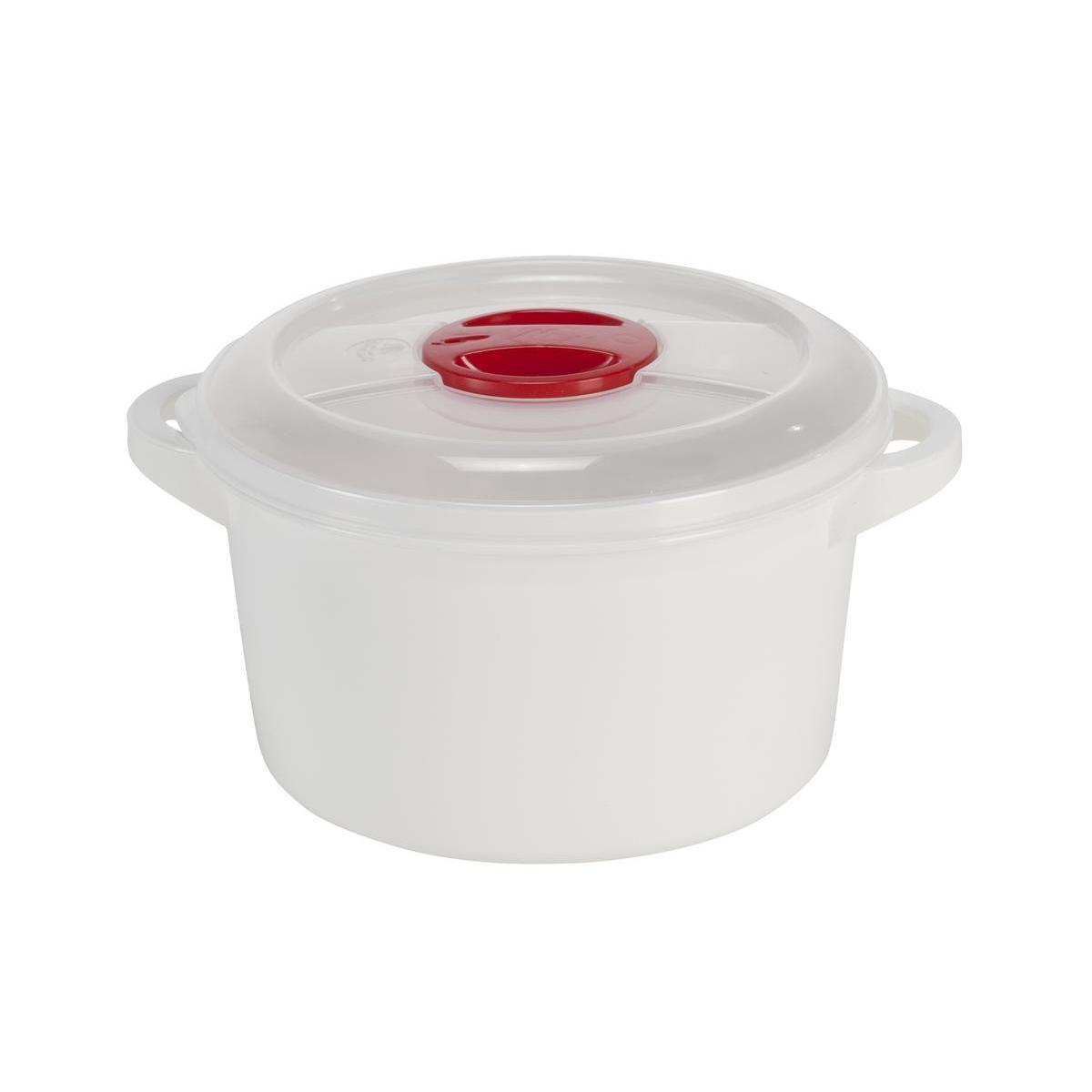 Cocotte 1.5 L - 17 x 17 x H 11 cm - Blanc