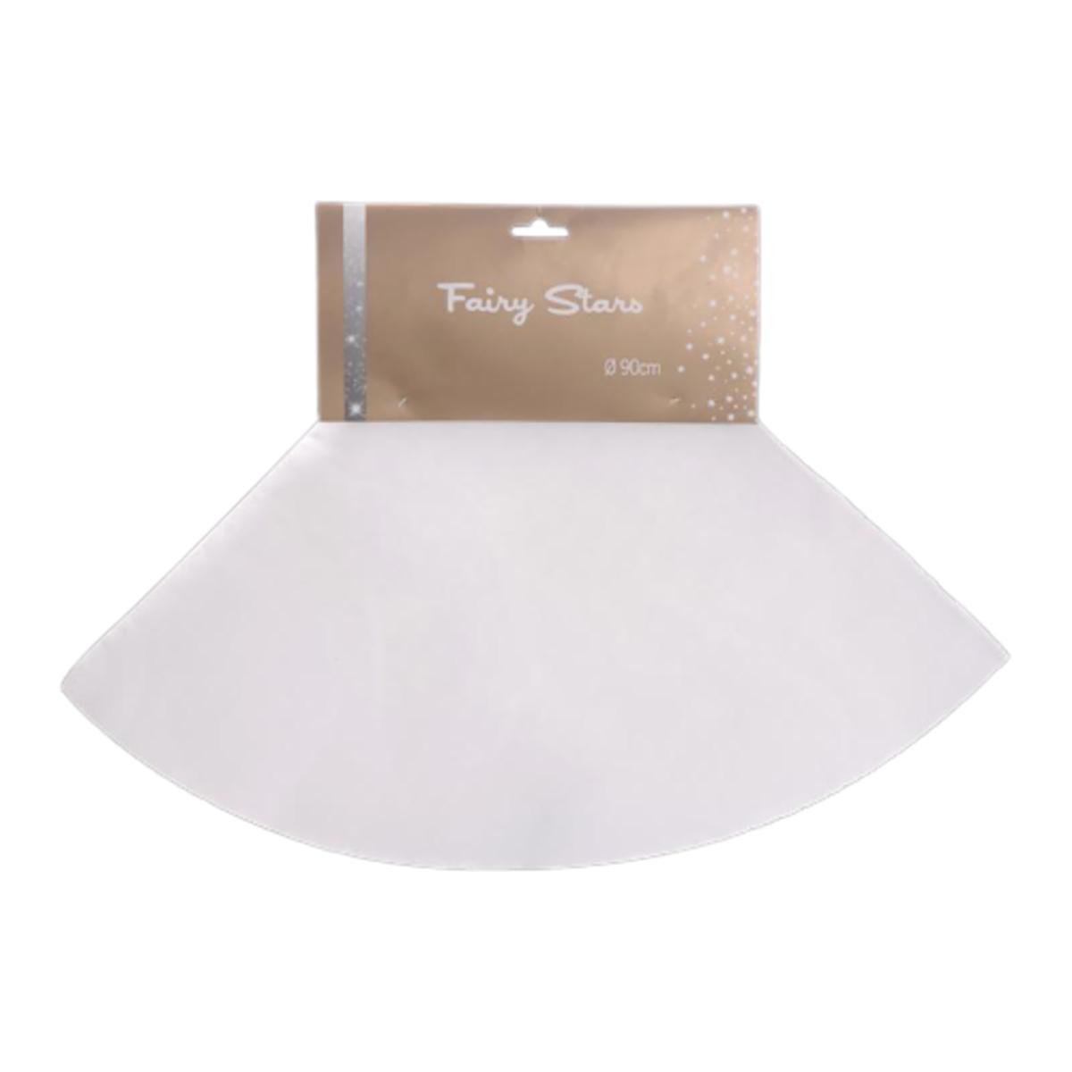 Tapis de sapin - 90 cm - Blanc