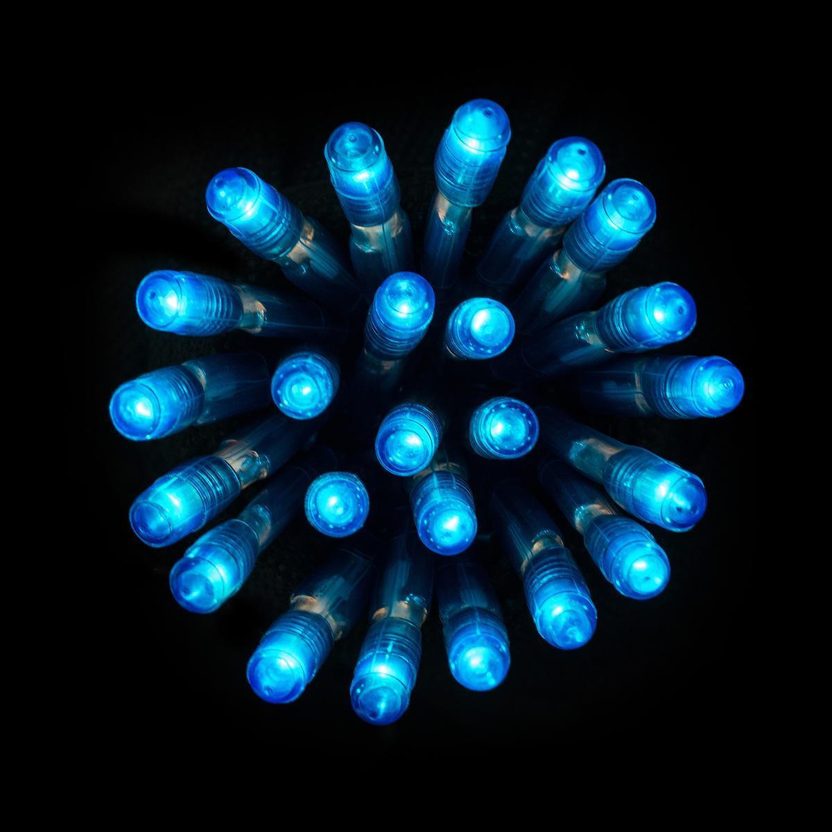 Guirlande électrique 100 led - Bleu