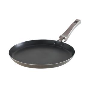 Crêpière en aluminium - Diamètre 24 cm - Marron