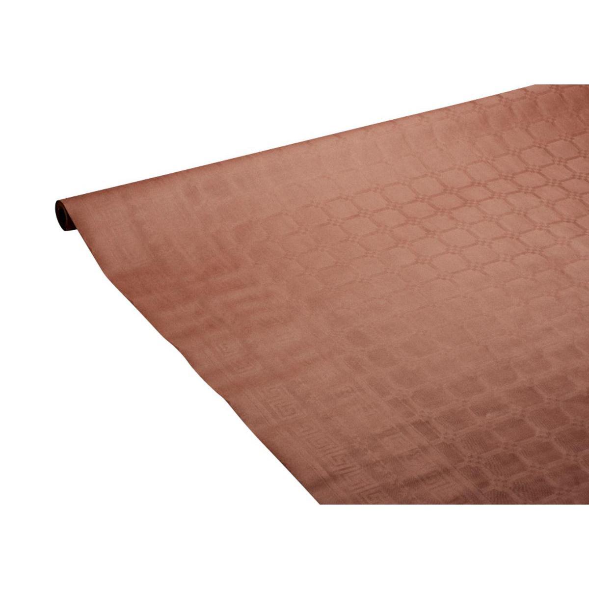 Nappe - papier - 1,18 m x 6 m - Marron