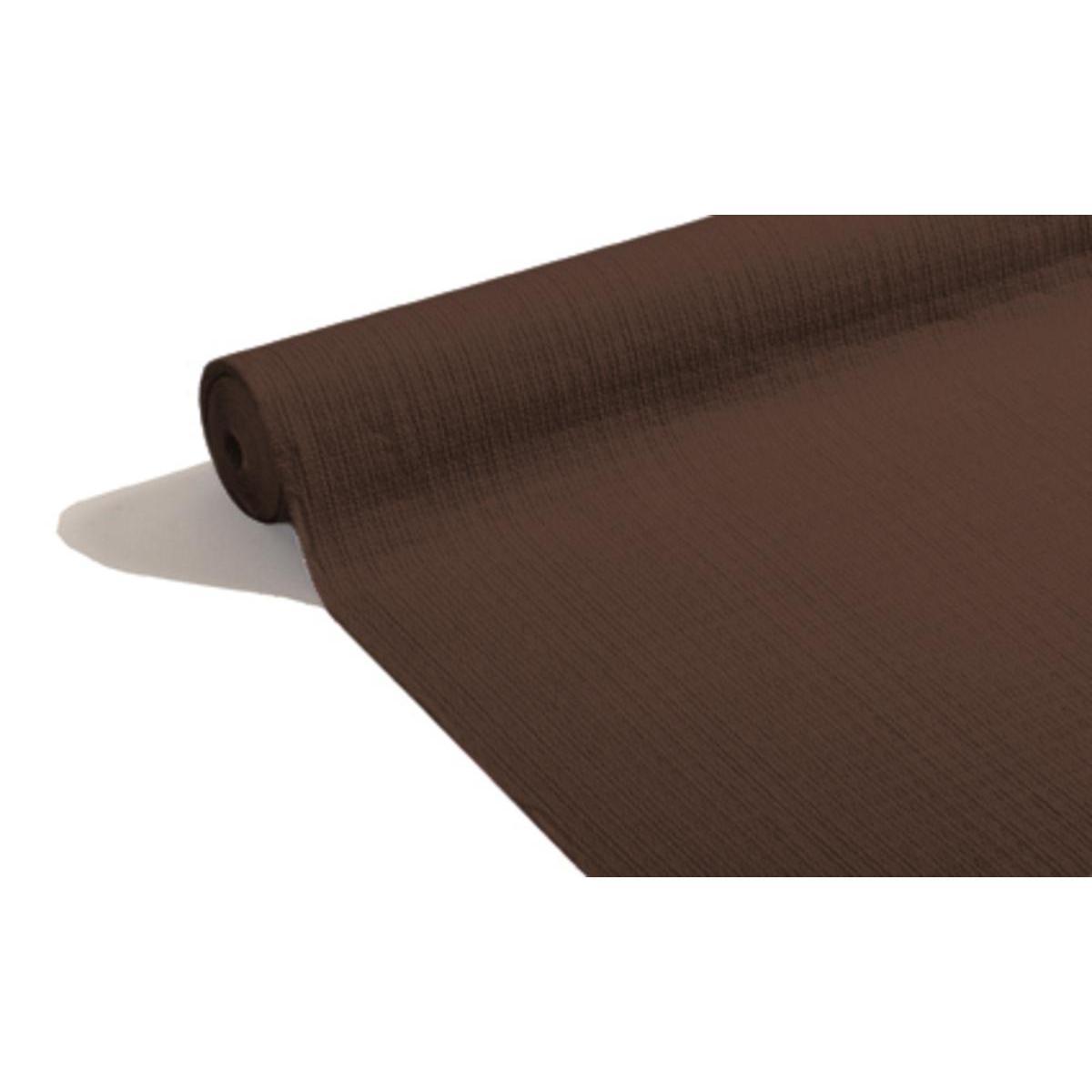 Nappe - papier - 1,18 m x 20 m - Marron chocolat