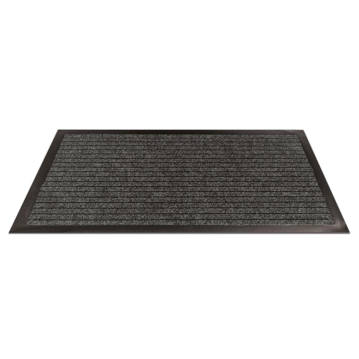 Tapis antisalissure - L 120 x l 66 cm - Différents modèles - Gris