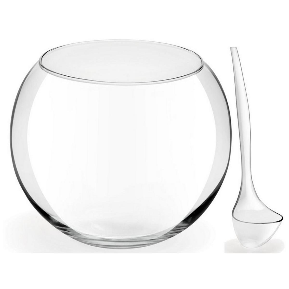 Ensemble à punch - Verre - 13 L - Transparent