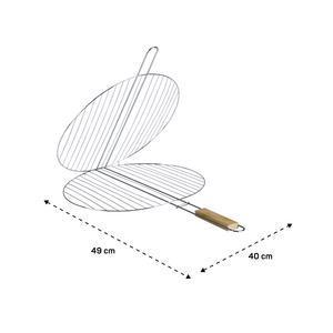 Double-grille pour barbecue rond - ø 40 cm - MOOREA