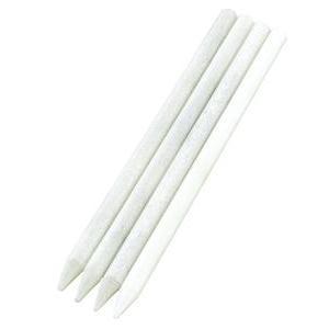 Crayons craie blanche 12,5 x 0,6 cm x 4 pcs