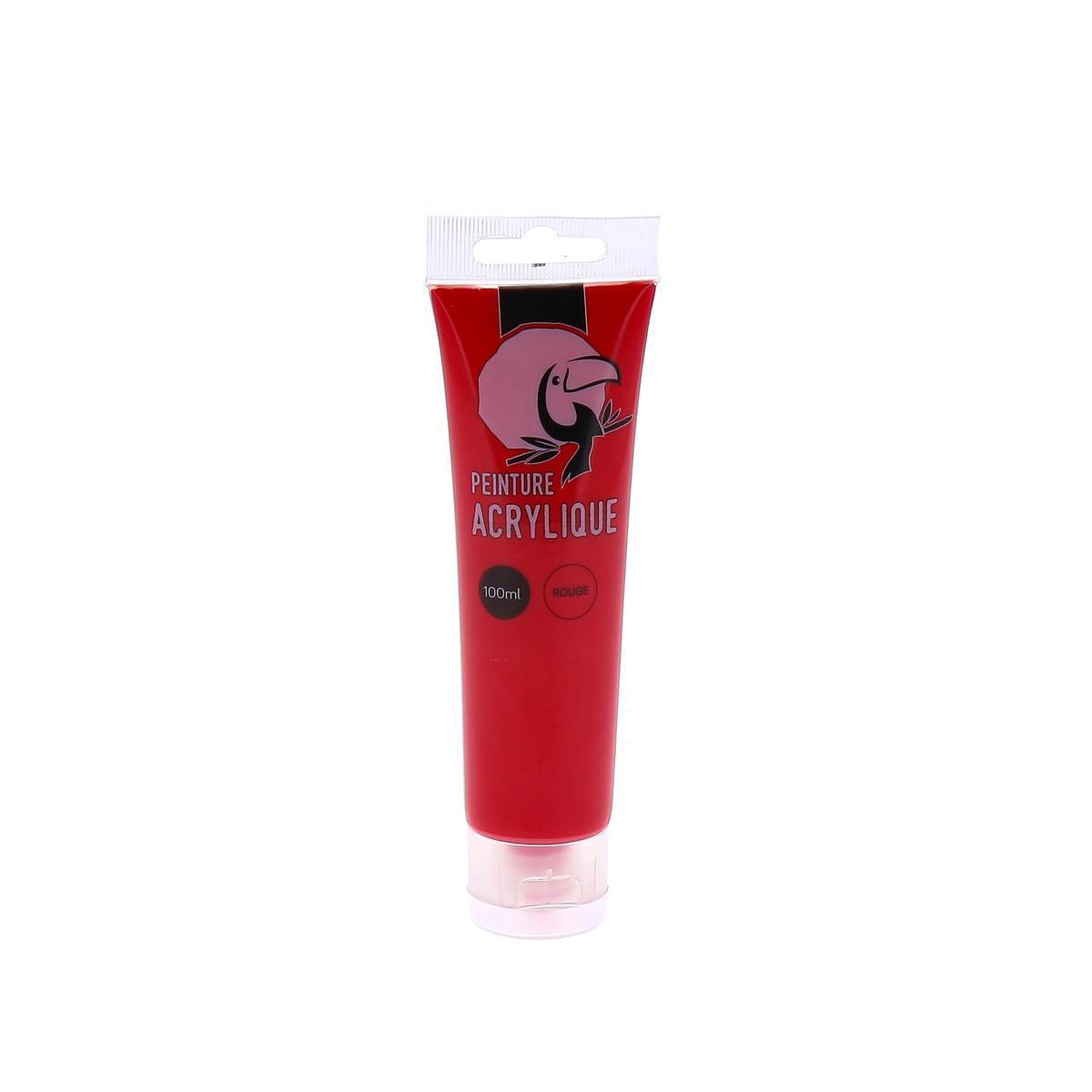 Peinture acrylique - 100 ml - Rouge