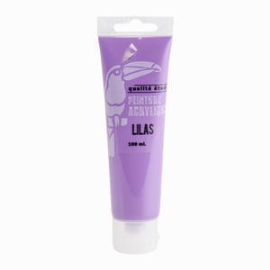 Tube de peinture acrylique - 100 ml - Différents coloris - Violet lilas