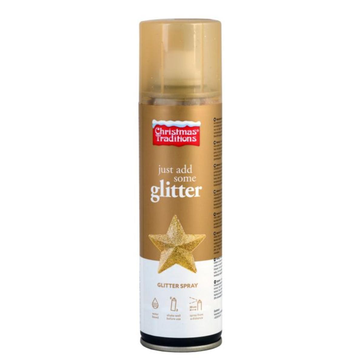 Bombe de peinture aérosol pailleté - 100 ml - Or - FAIRY STARS