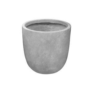 Cache-pot œuf - ø 32 x H 31 cm - Gris - MOOREA