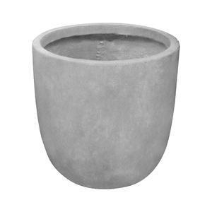 Cache-pot œuf - ø 46 x H 43 cm - Gris - MOOREA