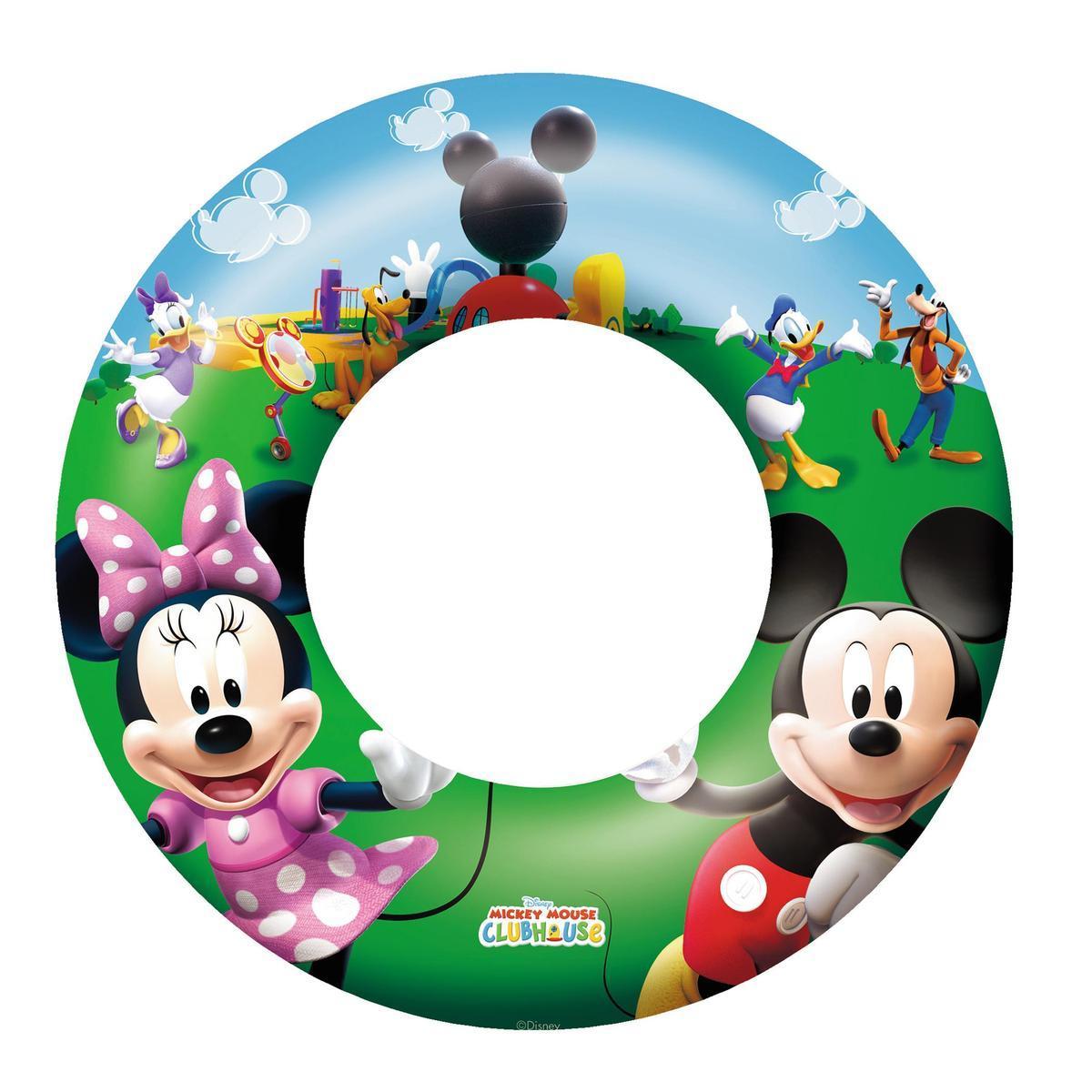Bouée décor Mickey - Diamètre 56 cm - Multicolore
