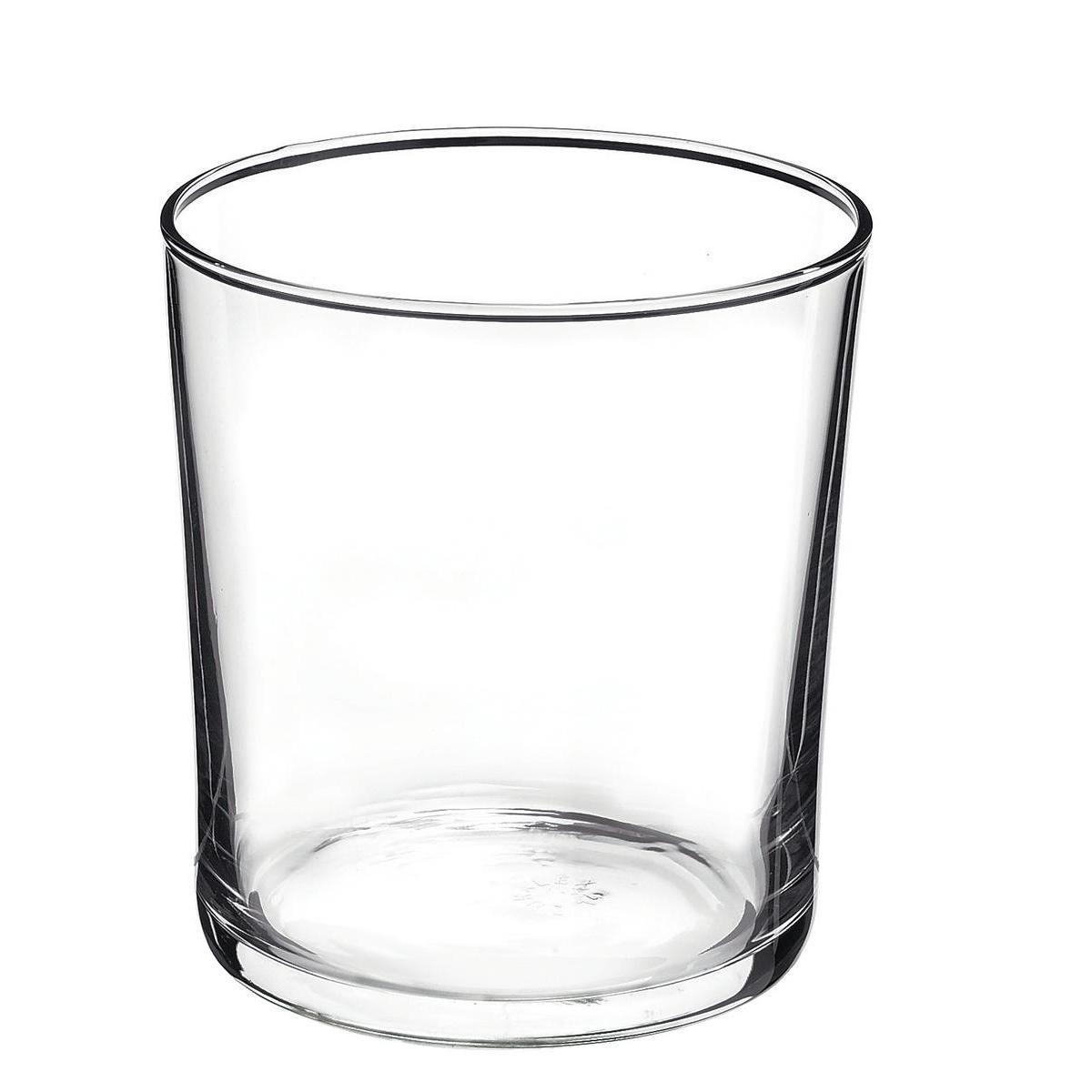 Lot de 3 verres Bodega en verre - 37 cl - Blanc transparent
