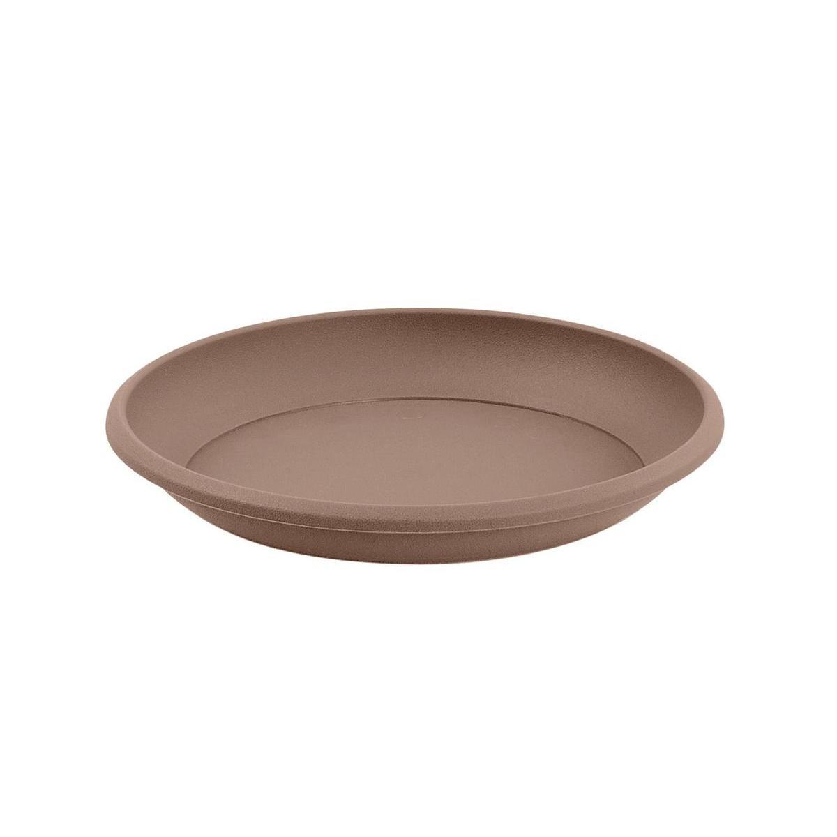 Soucoupe pour pot Marina - ø 26 cm - Différents modèles - Marron