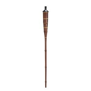 Torche en bambou - hauteur 150 cm - beige