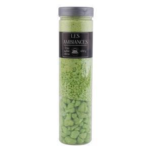 Trio de pierre déco - 650 g - Vert anis