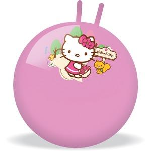 Ballon sauteur pour enfants Hello Kitty - Diamètre 50 cm - Rose