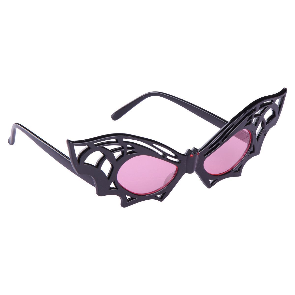 Lunettes Halloween en plastique - Taille unique - Différents coloris