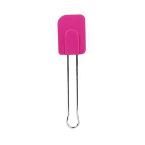 Spatule de cuisine en silicone - 24,5 x 6 cm - Rose