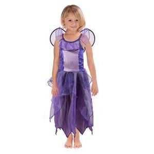 Déguisement enfant modèle fée - Taille 4 à 9 ans - Violet mauve