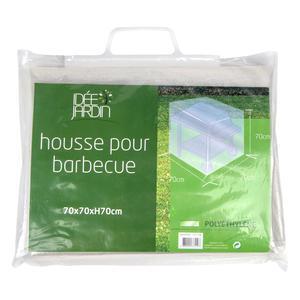 Housse de barbecue - ø 70 x H 70 cm - Transparent