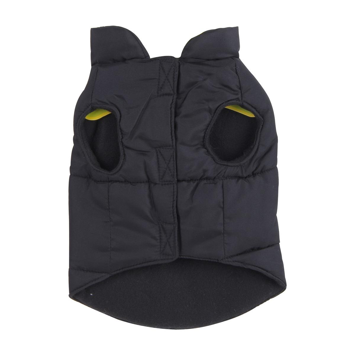 Manteau matelassé pour chien - T 25 cm - Noir